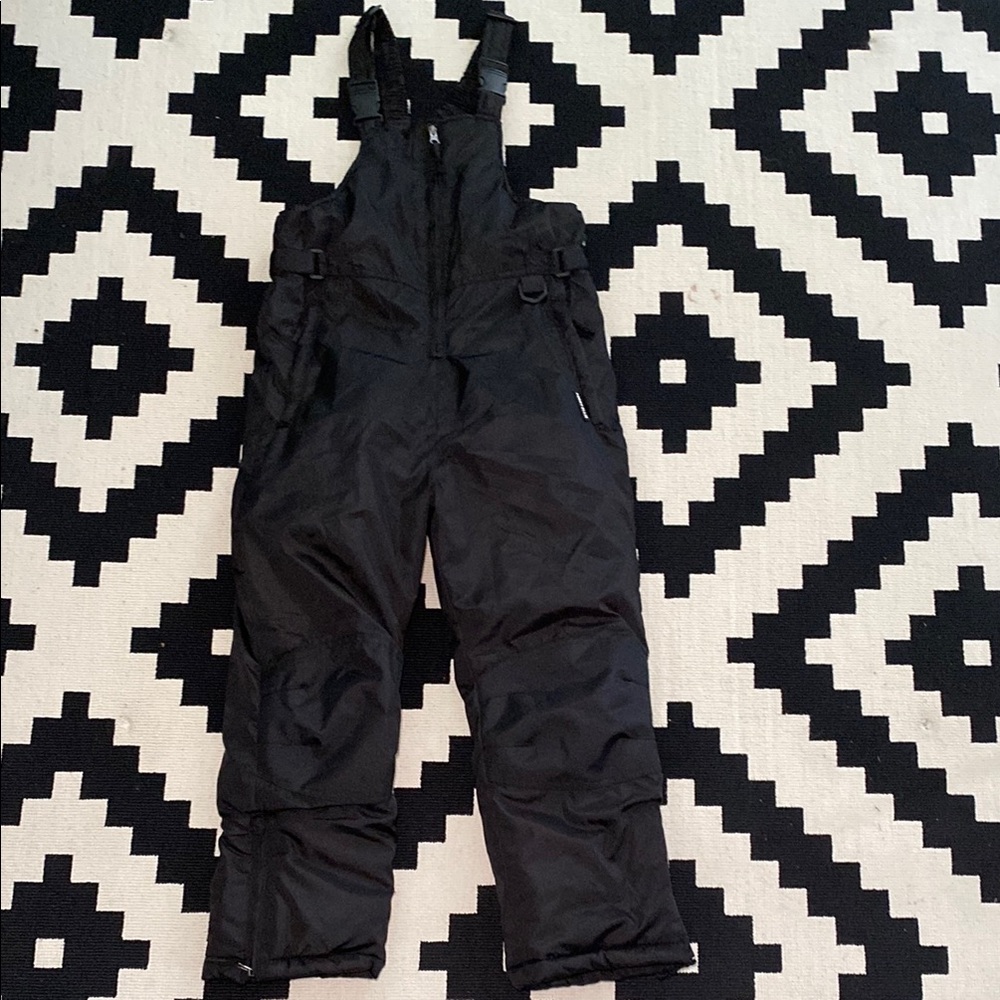Boy’s Black Snow Overalls